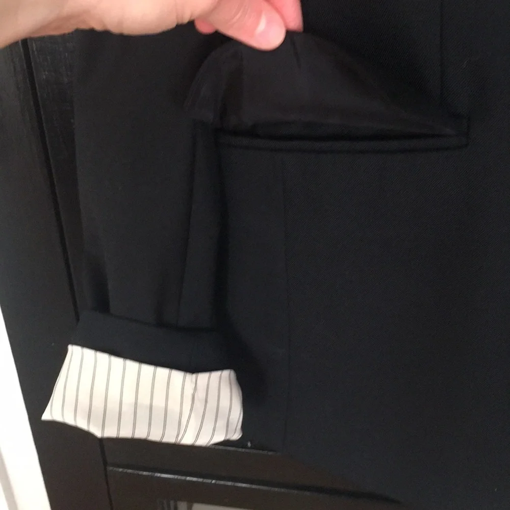 J. Crew super 120s Italian wool blazer 0 - Picture 3 of 5